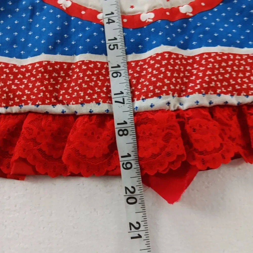 Teddy Bears Quilted Panels Pillow Americana Vintage Fabric Project